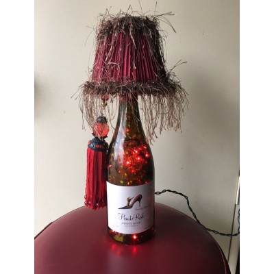 lighted wine bottle lamp   182044116773